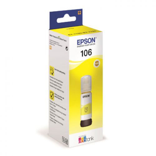 Tinteiro EcoTank 102 ink bottle ET-2700 (C13T03R440) Amarelo , Epson , EPST03R440 , 8715946643373